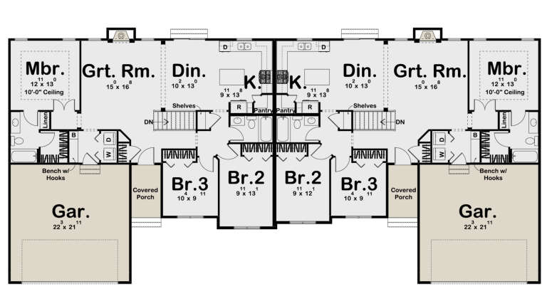 House Plan House Plan #31893 Drawing 1