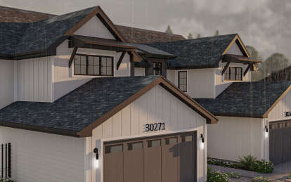 Modern Farmhouse House Plan #963-01064 Elevation Photo