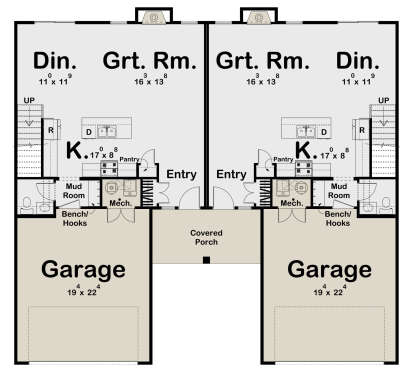 Main Floor  for House Plan #963-01064