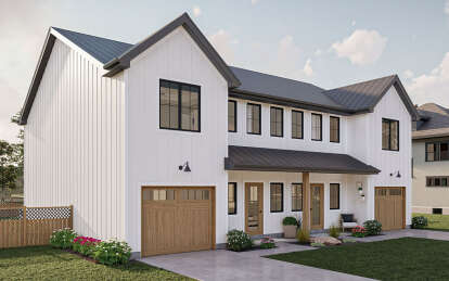 Modern Farmhouse House Plan #963-01065 Elevation Photo