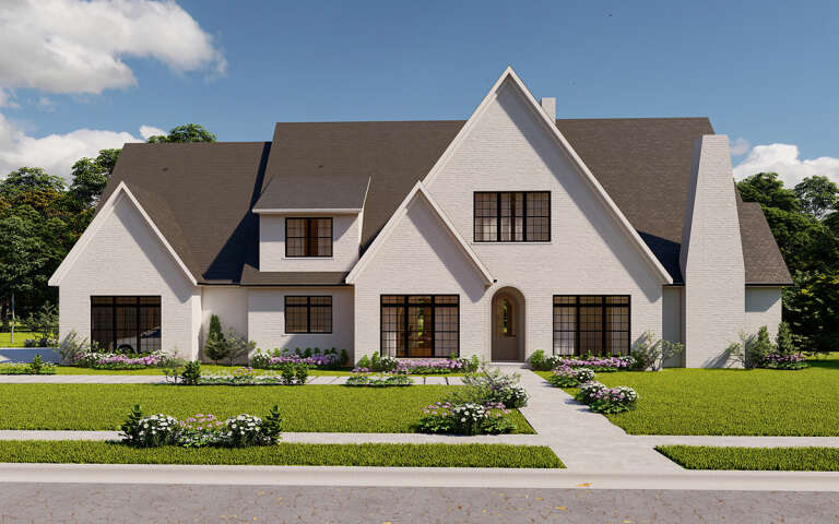 House Plan House Plan #31896 Front Elevation 