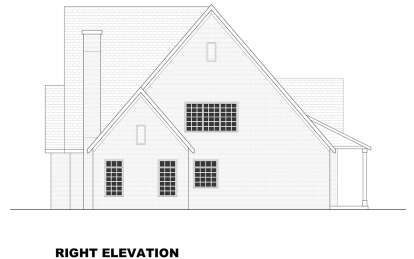 European House Plan #7568-00030 Elevation Photo