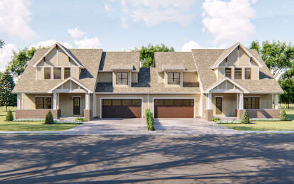 Craftsman House Plan #963-01066 Elevation Photo