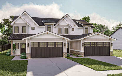Craftsman House Plan #963-01067 Elevation Photo