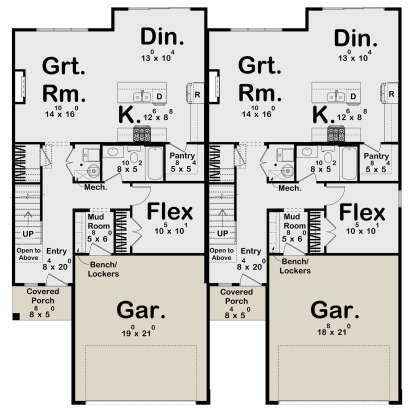 Main Floor  for House Plan #963-01067