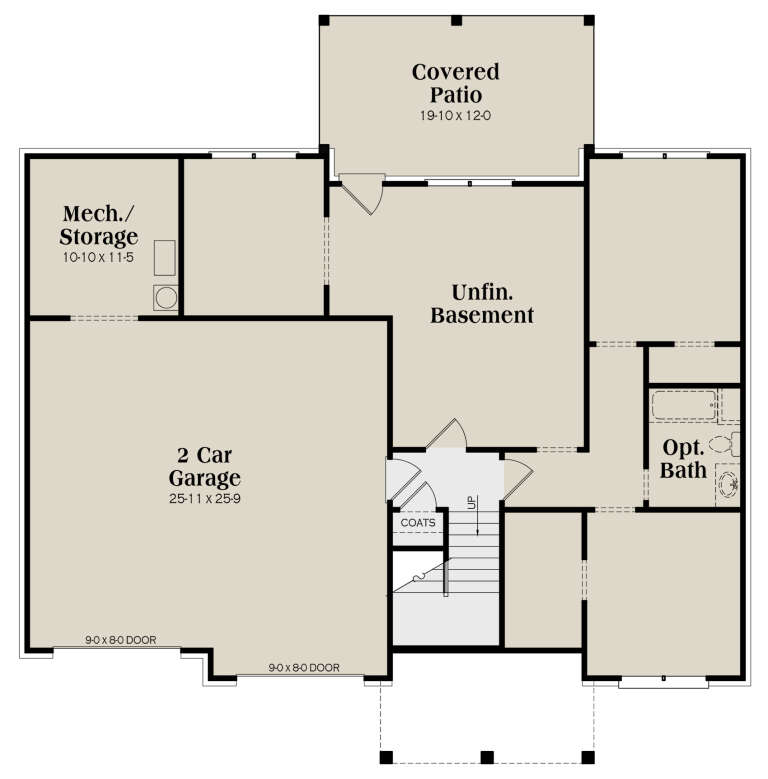 House Plan House Plan #31899 Drawing 1