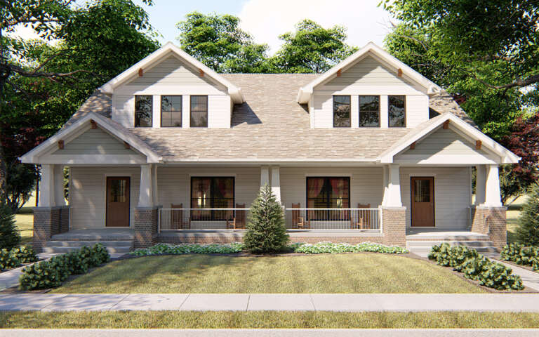 House Plan House Plan #31901 Front Elevation 