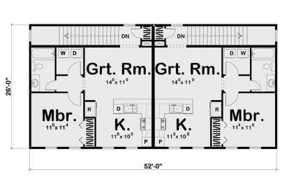 Second Floor for House Plan #963-01069