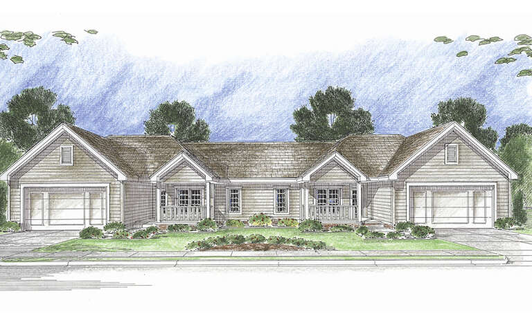 House Plan House Plan #31903 Front Elevation 