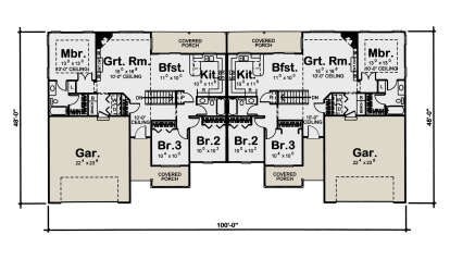 Main Floor  for House Plan #963-01070