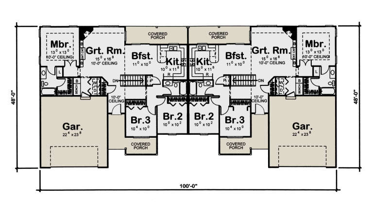House Plan House Plan #31903 Drawing 1
