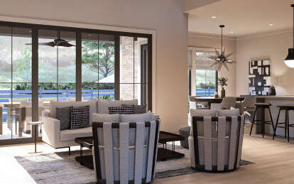 Modern Transitional House Plan #963-01072 Additional Photo