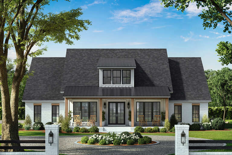 House Plan House Plan #31906 Front Elevation 