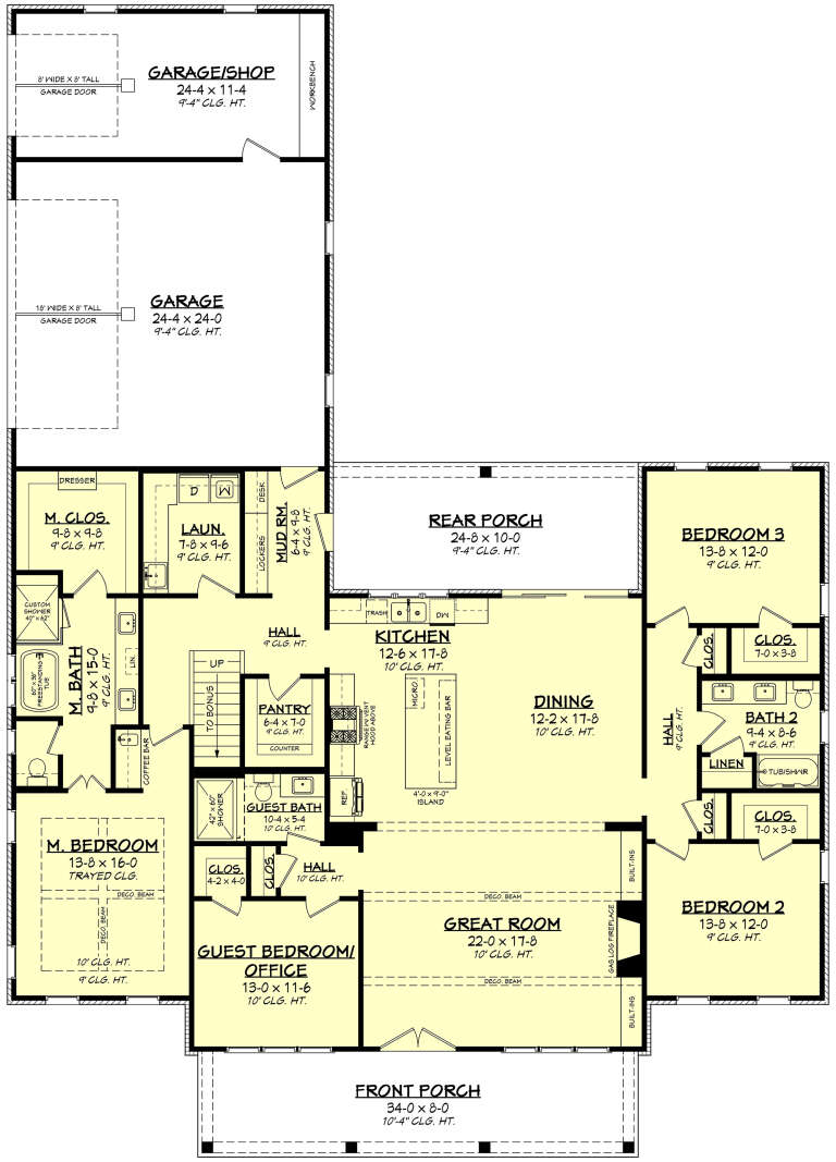 House Plan House Plan #31906 Drawing 1