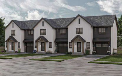Modern Farmhouse House Plan #963-01074 Elevation Photo
