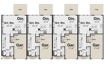 Main Floor  for House Plan #963-01075