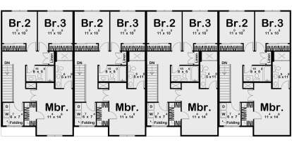 Second Floor for House Plan #963-01075