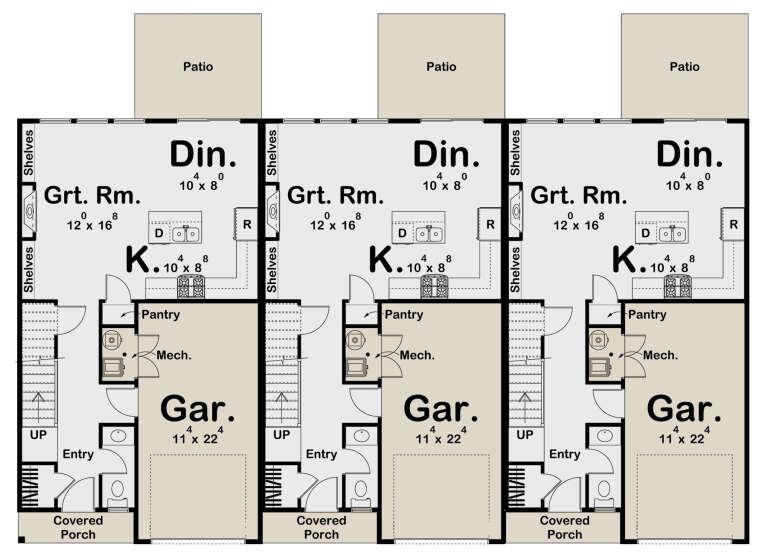 House Plan House Plan #31910 Drawing 1