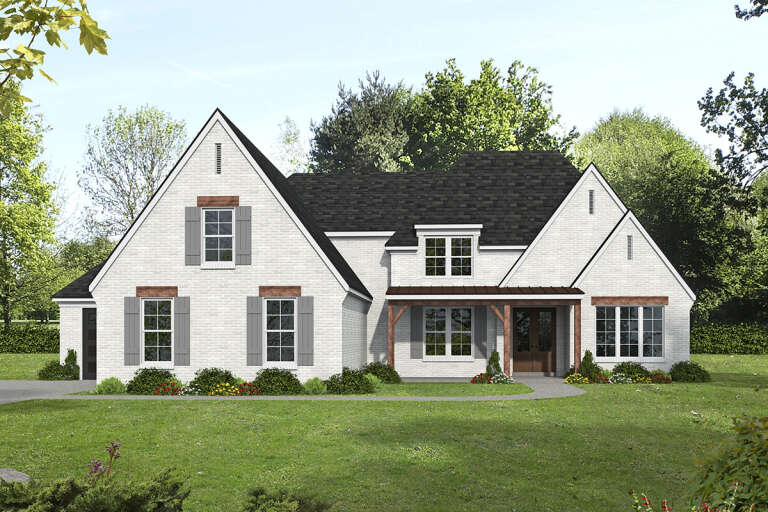 House Plan House Plan #31913 Front Elevation 