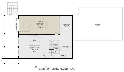 Basement for House Plan #940-01191