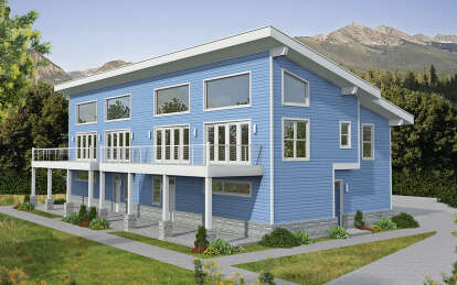 Contemporary House Plan #940-01192 Elevation Photo