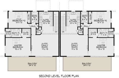 Second Floor for House Plan #940-01192