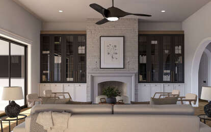 Modern Transitional House Plan #963-01077 Additional Photo