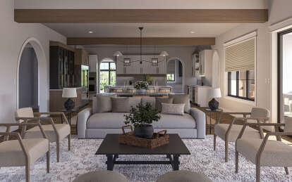 Modern Transitional House Plan #963-01077 Additional Photo