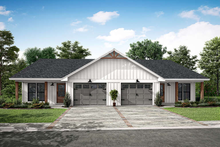 House Plan House Plan #31920 Front Elevation 
