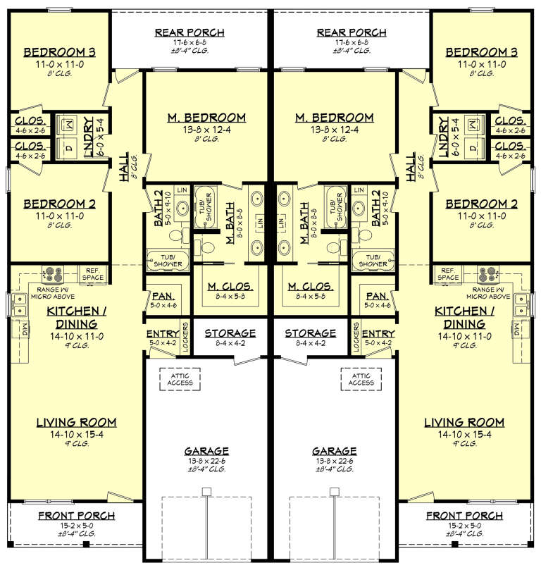 House Plan House Plan #31920 Drawing 1