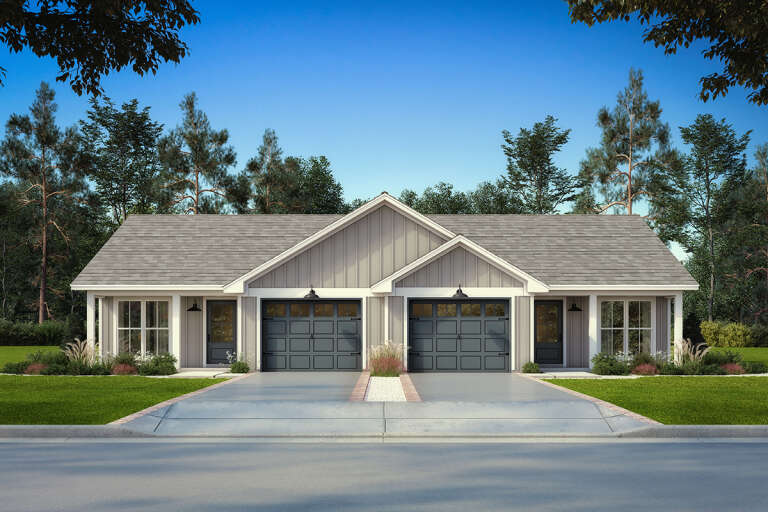 House Plan House Plan #31921 Front Elevation 