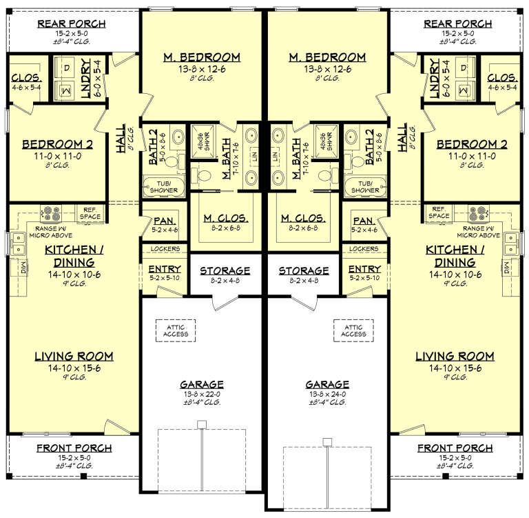 House Plan House Plan #31921 Drawing 1
