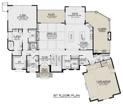 Main Floor  for House Plan #5032-00313