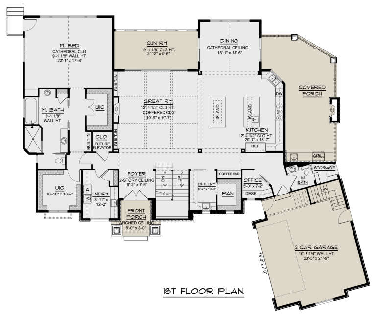 House Plan House Plan #31922 Drawing 1