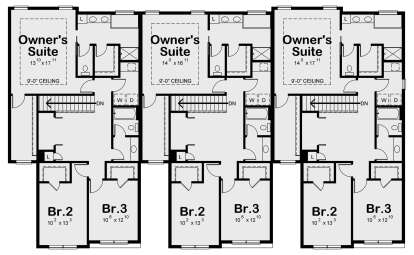 Second Floor for House Plan #402-01828