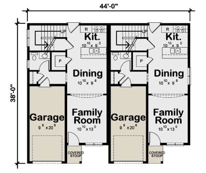 Main Floor  for House Plan #402-01829