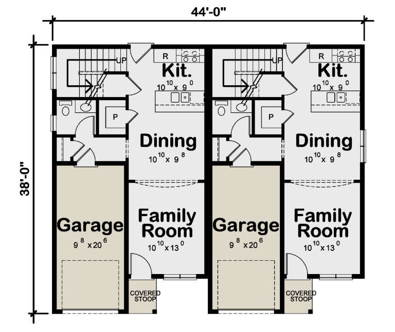 House Plan House Plan #31929 Drawing 1