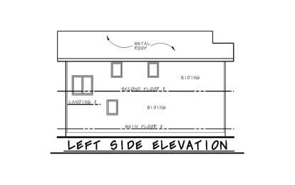 Modern House Plan #402-01830 Elevation Photo