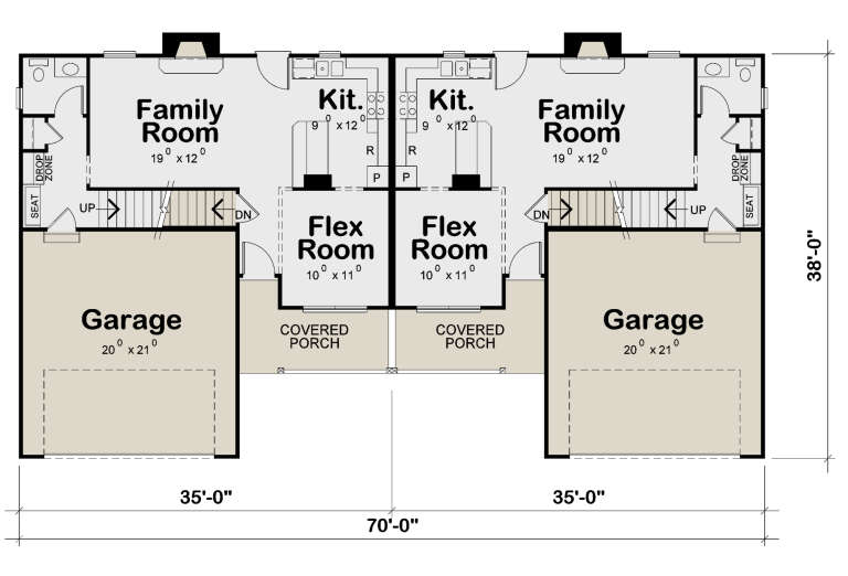 House Plan House Plan #31932 Drawing 1