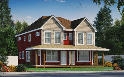 Country House Plan #402-01832 Elevation Photo