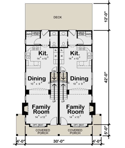 Main Floor  for House Plan #402-01832