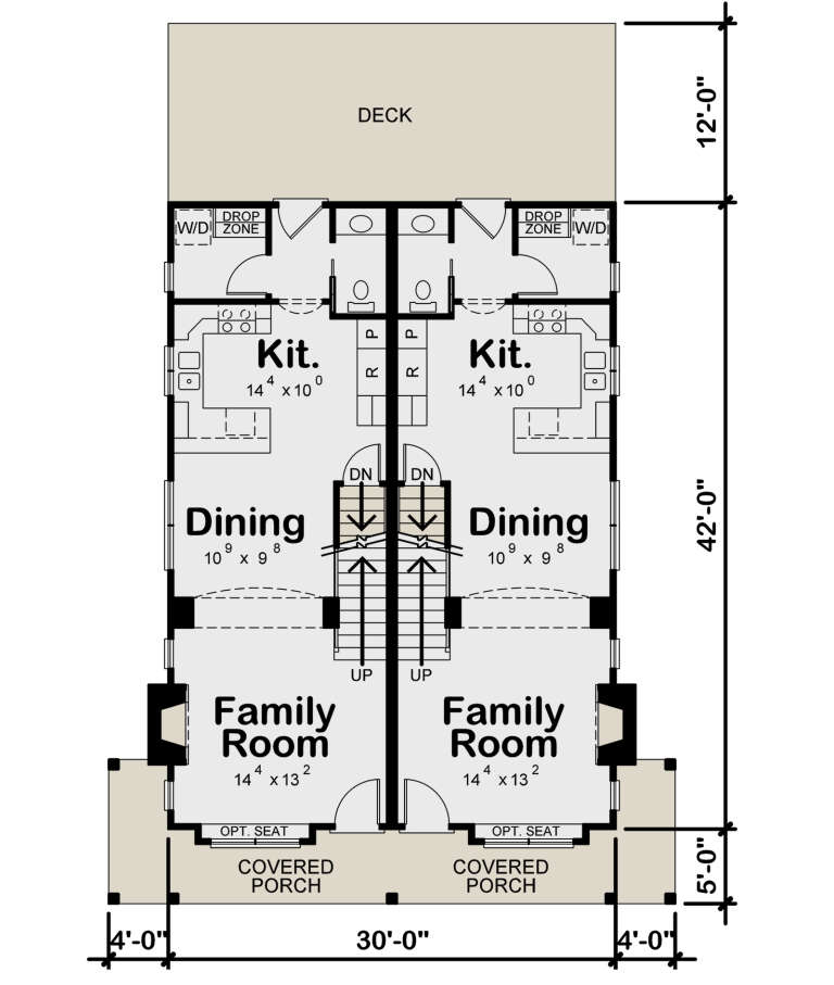 House Plan House Plan #31933 Drawing 1