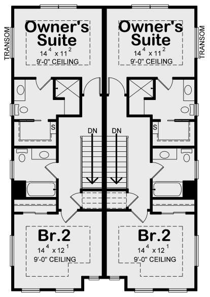 Second Floor for House Plan #402-01832