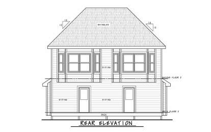 Traditional House Plan #402-01833 Elevation Photo