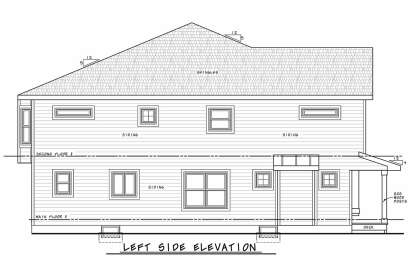 Traditional House Plan #402-01833 Elevation Photo