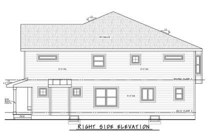 Traditional House Plan #402-01833 Elevation Photo