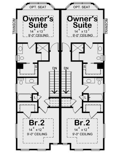 Second Floor for House Plan #402-01833