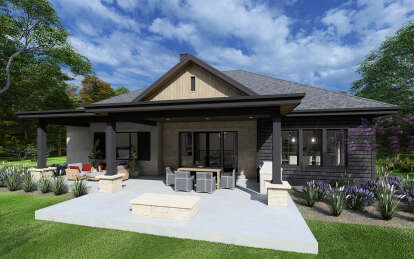 Craftsman House Plan #425-00055 Elevation Photo