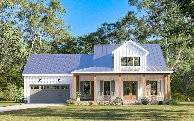House Plan House Plan #31940 Front Elevation 