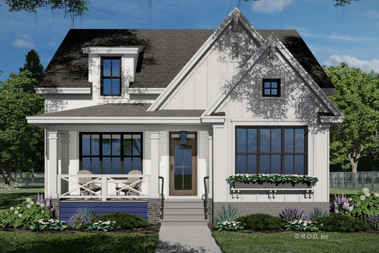 House Plan House Plan #31942 Front Elevation 